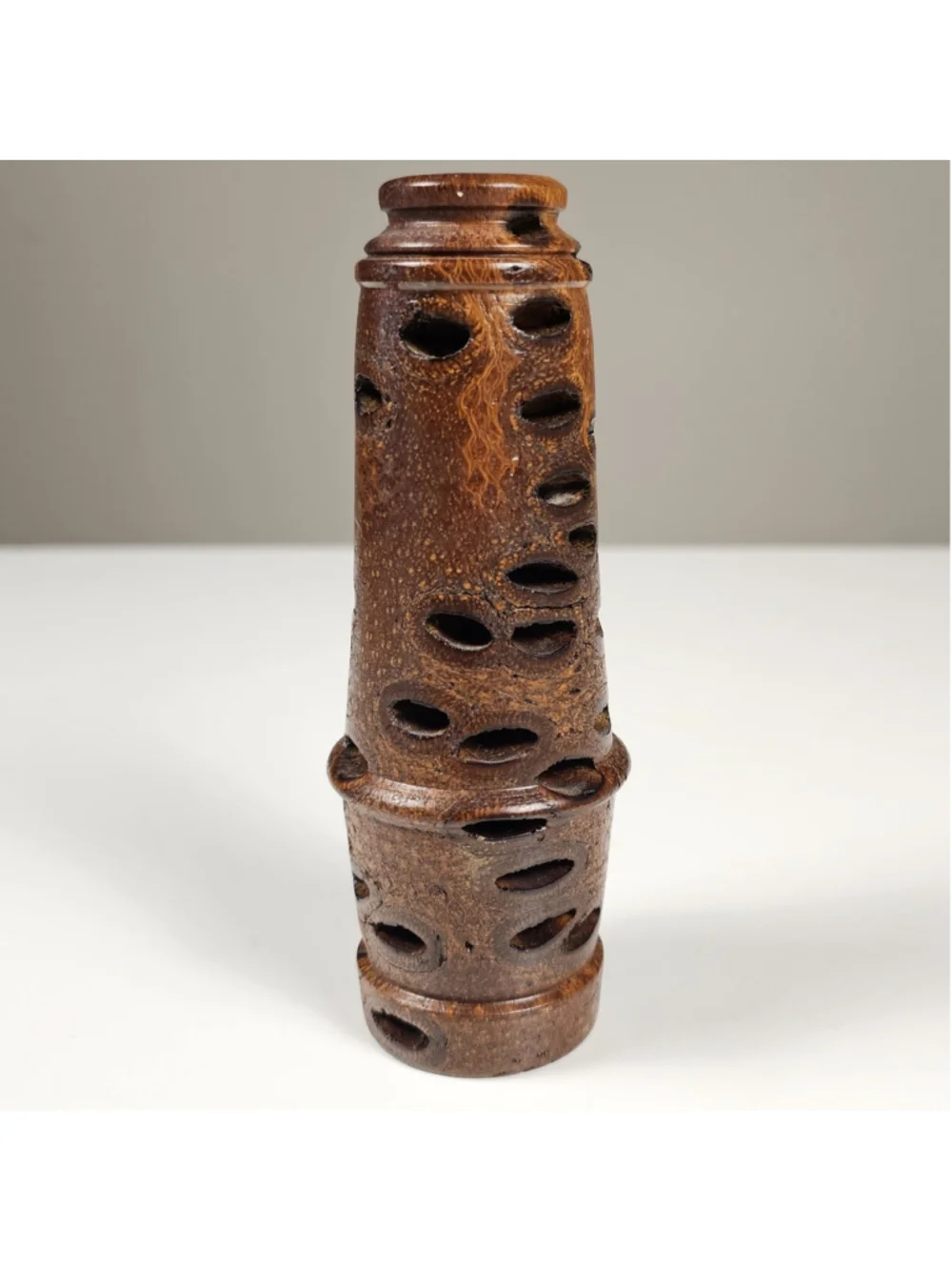Hand Turned Banksia Pod Wood Vase 5.25